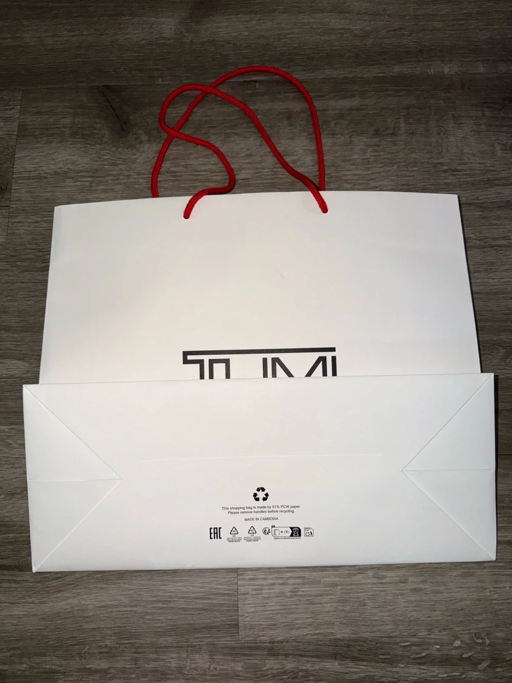 Tumi reusable shopping bag